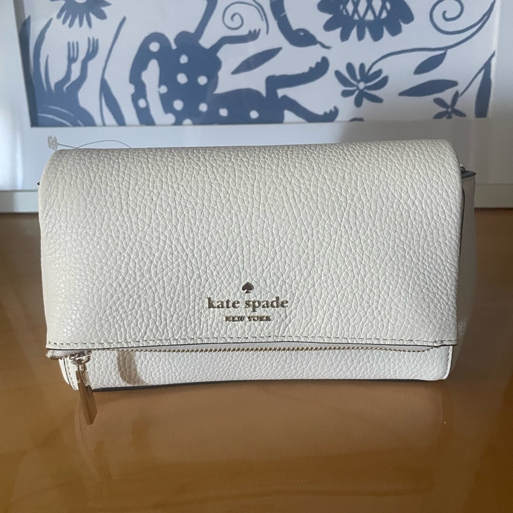 Kate Spade White Crossbody Bag